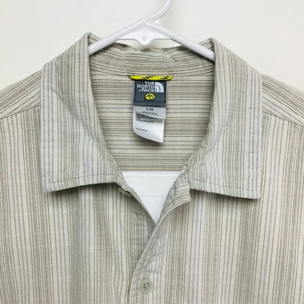 The North Face A5 Series mens short sleeve button up casual shirt large